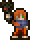 sousounakimou wearing common clothes, dark skull wand, golden ring