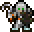 dagda wearing an enlightened monk's armour, woodentwine sheild, santly sickle and enchanged boots